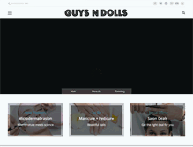 Tablet Screenshot of guysndollshair.com